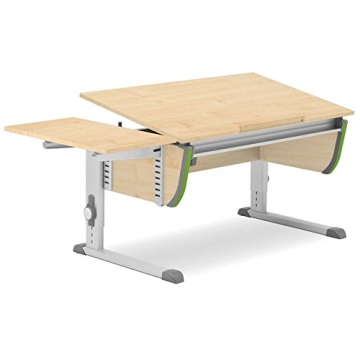 Moll Schreibtisch Joker | Ahorndekor | Höhenverstellbarvon 53-82 cm | Kinderschreibtisch - 5